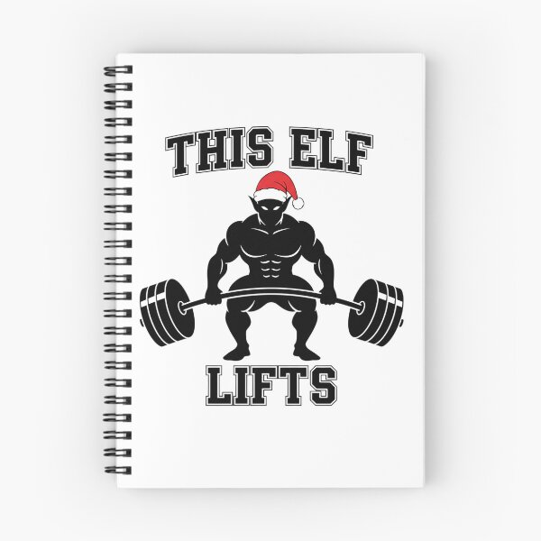 Item preview, This Elf Lifts Funny Gym Workout designed and sold by Joyful-Park.