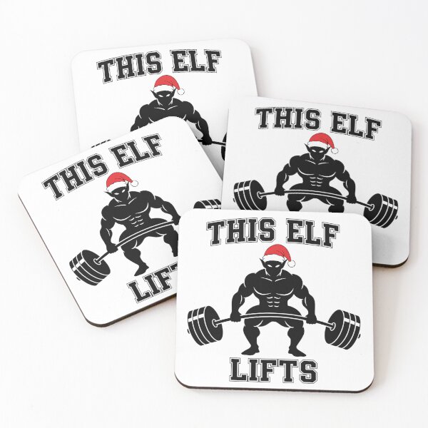 Item preview, This Elf Lifts Funny Gym Workout designed and sold by Joyful-Park.