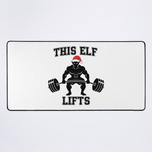 Item preview, This Elf Lifts Funny Gym Workout designed and sold by Joyful-Park.