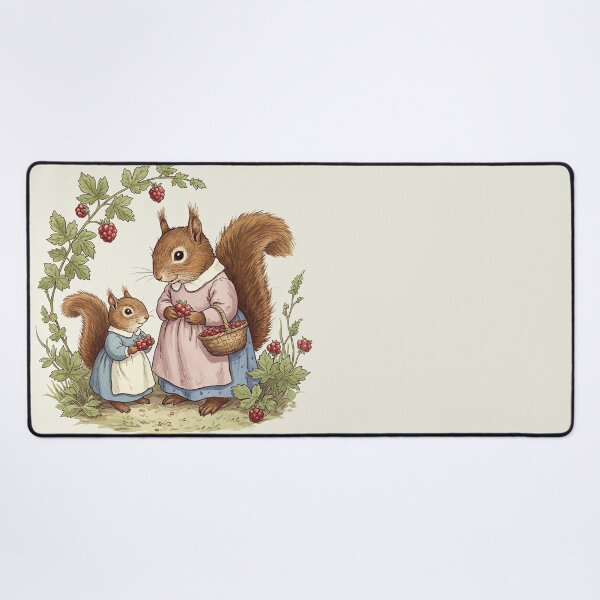 Item preview, Berry Picking with Mama Squirrel designed and sold by Pasteltone.