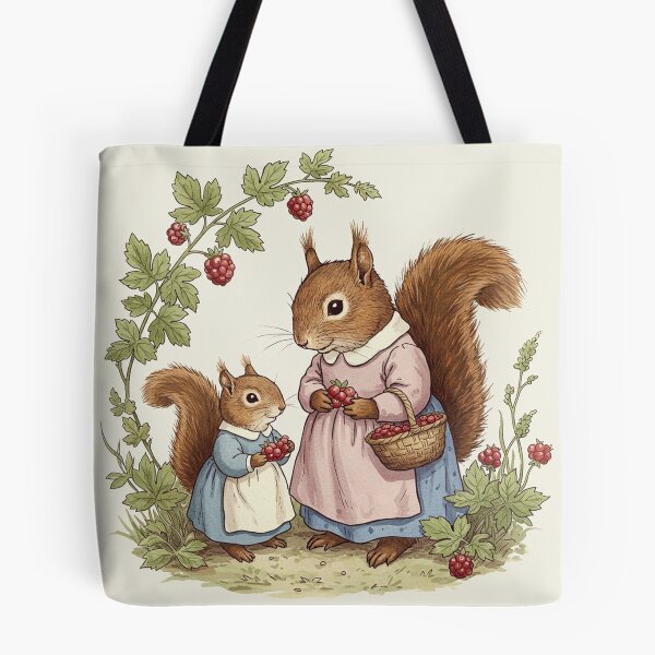Item preview, Berry Picking with Mama Squirrel designed and sold by Pasteltone.