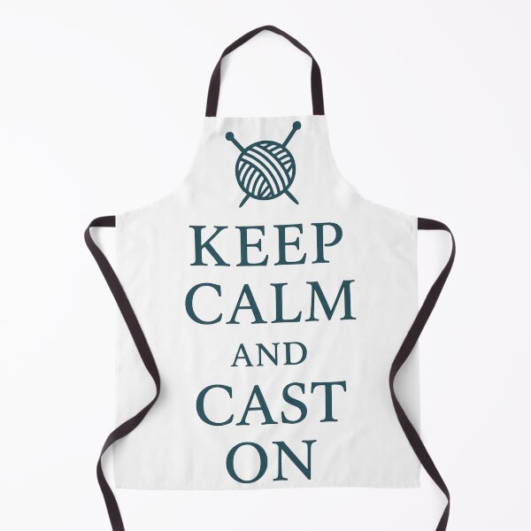 Item preview, Keep calm and cast on designed and sold by Iail Ioa.