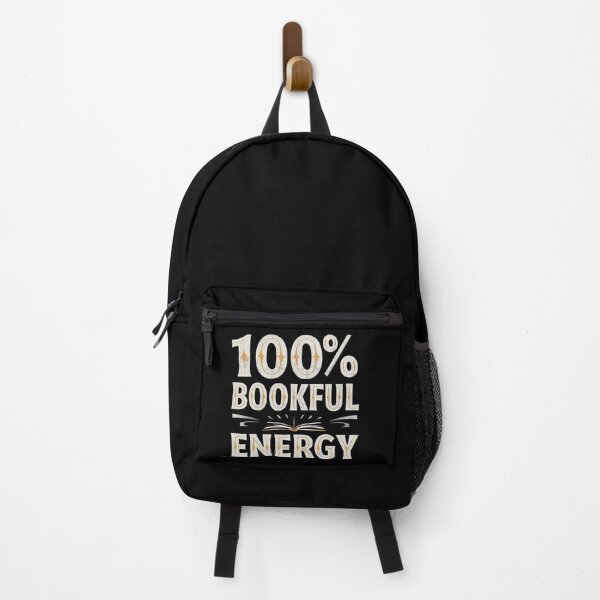 Item preview, 100% Bookful Energy – Funny Book Lover Reading designed and sold by Happyhoo1.
