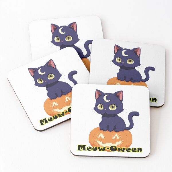 Item preview, Meow-Oween - Halloween Themed designed and sold by Crymson5Moon.