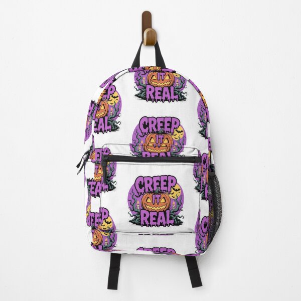 Item preview, Creep It Real Halloween – Funny Spooky Jack-O'-Lantern designed and sold by InspiredCreatives.