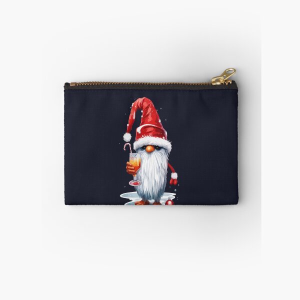 Item preview, Festive Christmas Gnome Gonk Holding A Glass Of‎ Mimosa Cocktail designed and sold by taiche.