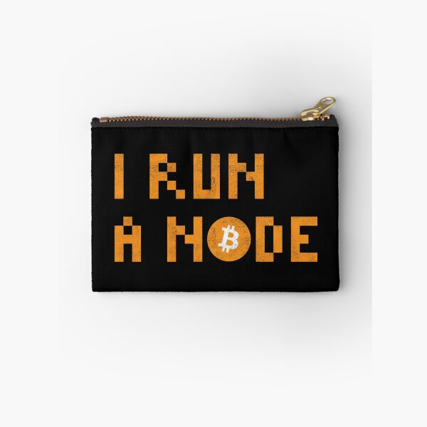 Item preview, I Run a Node Bitcoin Quote designed and sold by CyberRex.