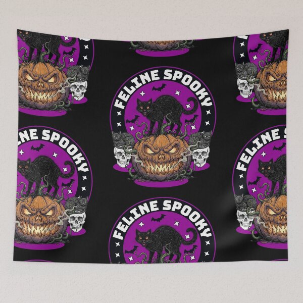 Item preview, Feline Spooky designed and sold by GraphicTeeHubs.