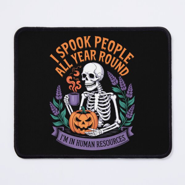 Item preview, Human Resources HR Skeleton Funny Joke designed and sold by Sea4Adventures.