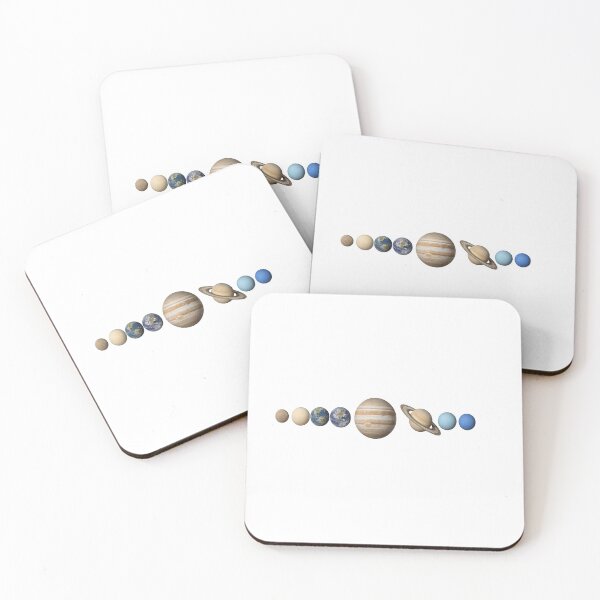 Item preview, Planets aligned in order on isolated png with transparent background, AI generated designed and sold by dvoevnore.