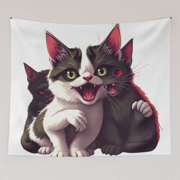 Item preview, Slasher Kitties – Horror Cats with Attitude designed and sold by Miksonek04.