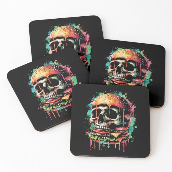 Item preview, Vintage Skull Burger designed and sold by Scaryzz.