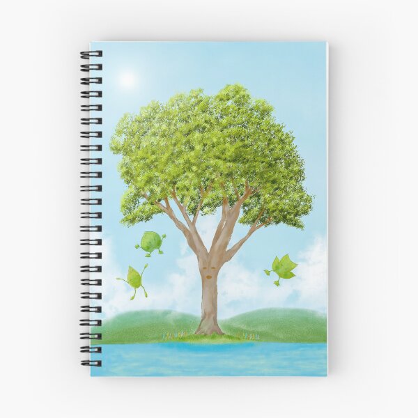 Item preview, Friends of leaves and a big tree designed and sold by greenPQBstudio.