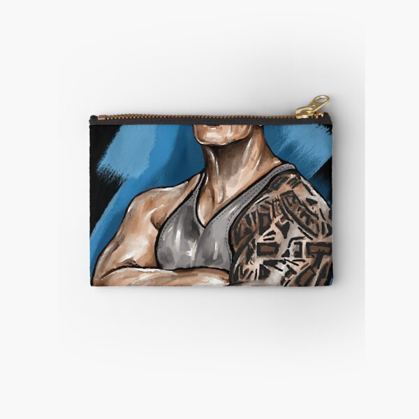 Item preview, Dwayne Johnson Strength Illustration Art designed and sold by ElvaPollaro.
