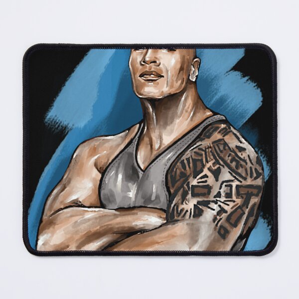 Item preview, Dwayne Johnson Strength Illustration Art designed and sold by ElvaPollaro.