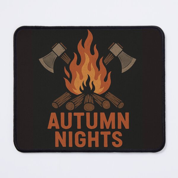 Item preview, Autumn Nights – Cozy Campfire Bonfire Design designed and sold by Painted Moon by Luna Bee™.