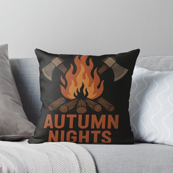 Item preview, Autumn Nights – Cozy Campfire Bonfire Design designed and sold by Painted Moon by Luna Bee™.