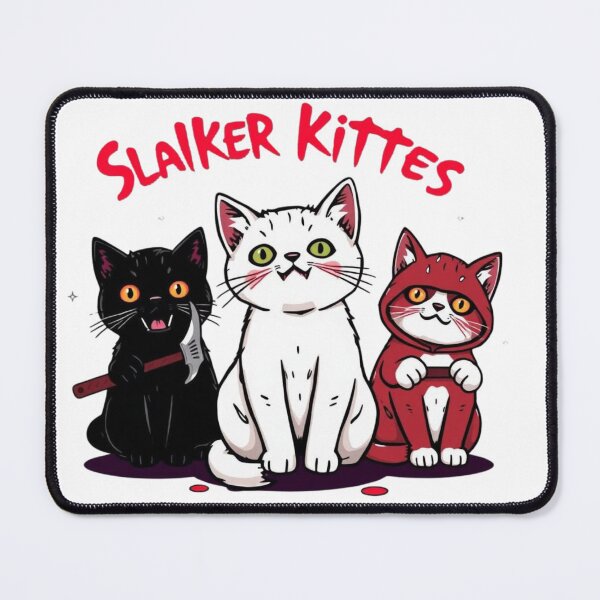 Item preview, Slasher Kitties – Cute Horror Cats Parody designed and sold by Miksonek04.