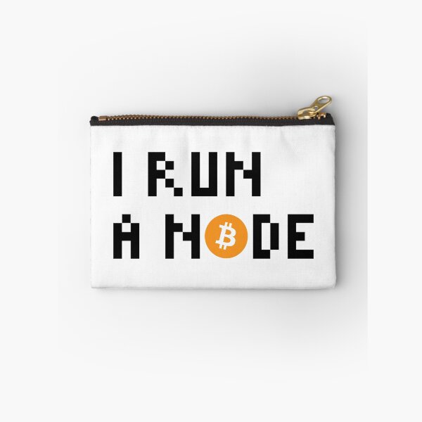 Item preview, I Run a Node Bitcoin Miner Quote Black Color designed and sold by CyberRex.