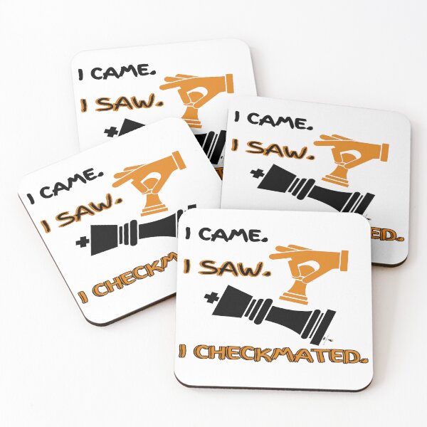 Item preview, I Came. I Saw. I Checkmated. designed and sold by PawnShiftGoods.