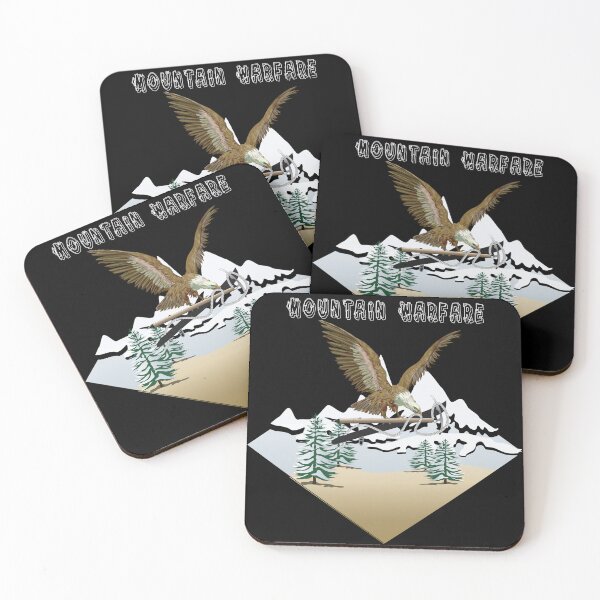 Item preview, Army - Mountain Warfare - Eagle and Climbing Gear w Mountains X 300 designed and sold by Military Insignia Products.