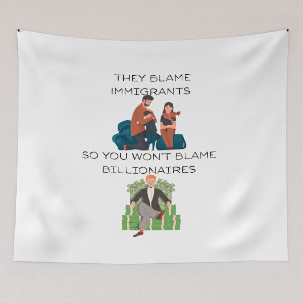 Item preview, Immigrants aren't scapegoats designed and sold by TMK Originals.