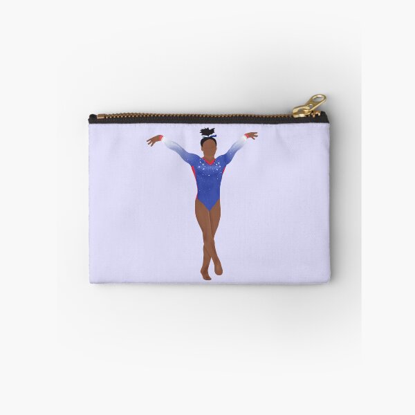 Item preview, Simone Biles with Patriotic Leo - Gymnastics Art designed and sold by Cherries4.