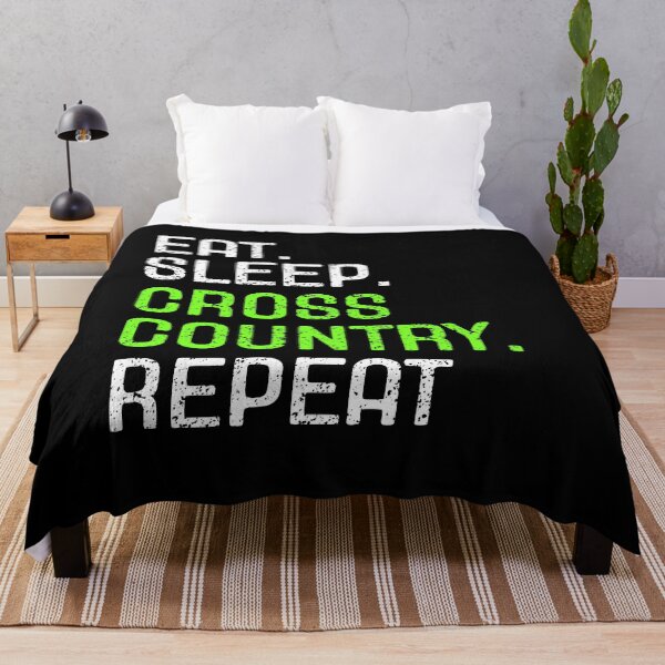 Item preview, Eat, Sleep, Cross Country, Repeat - Funny Runner Gift designed and sold by dantixebiana.
