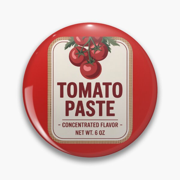 Item preview, Tomato Paste label, matching halloween costume designed and sold by NoetherSym.