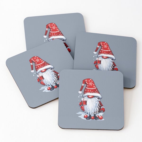 Item preview, Christmas Nisse Gnome Gonk Holding A Glass Of Mulled Wine designed and sold by taiche.