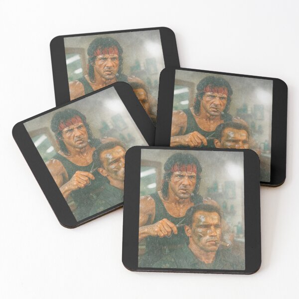 Item preview, Rambo Predator barber - distressed look! designed and sold by jordan5L.