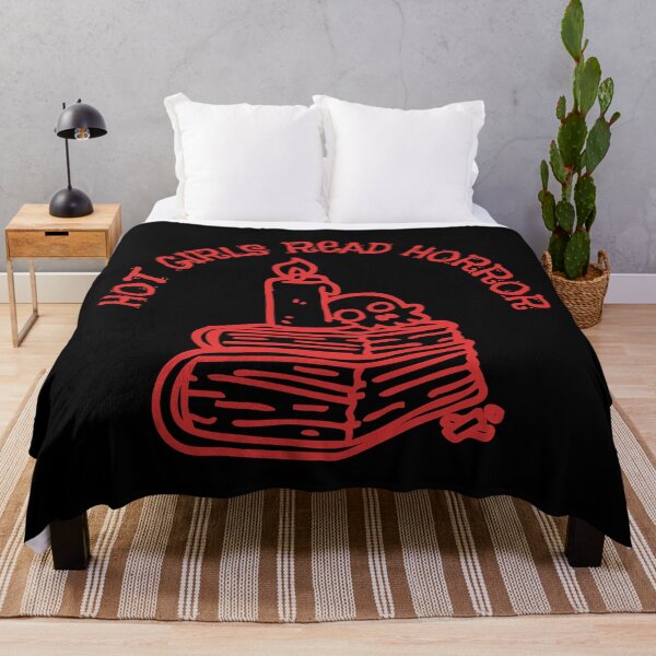 Item preview, Hot Girls Read Horror designed and sold by SWETA HALDER.