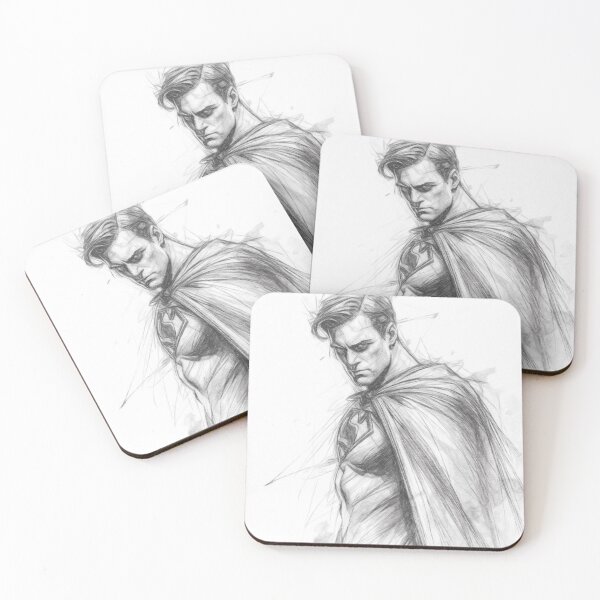 Item preview, Superhero Pencil Sketch designed and sold by Leon Woods Pencil Art.