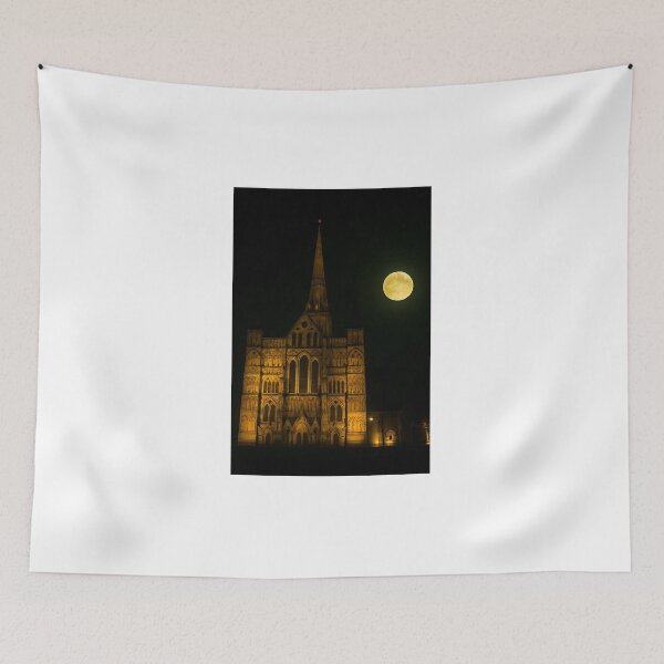 Item preview, Salisbury Cathedral Harvest Moon  designed and sold by SJHorsfall.