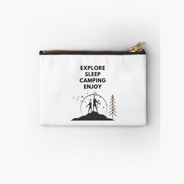 Item preview, Explore the world With hiking and camping  designed and sold by Nizarri.