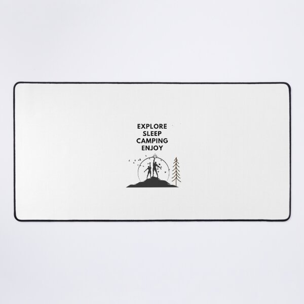 Item preview, Explore the world With hiking and camping designed and sold by Nizarri.