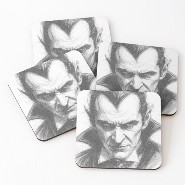 Artikelvorschau, Vampir-Skizze entworfen und verkauft von Leon Woods Pencil Art.