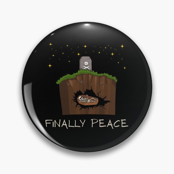 Item preview, finally peace - a happy skeleton designed and sold by CypisDesign.