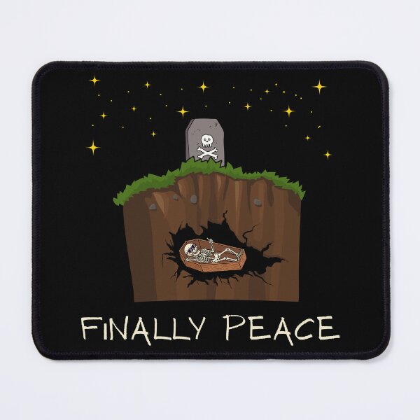 Item preview, finally peace - a happy skeleton designed and sold by CypisDesign.