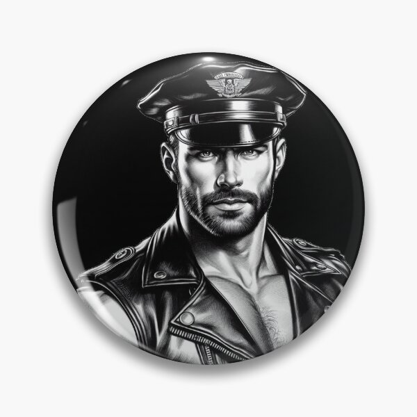 Item preview, Gay Gods - San Francisco Biker God of Leather Bar Pride Graphic Design designed and sold by ItsAKinkThing.