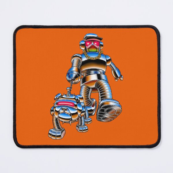 Item preview, Walk the dog Mr. Roboto designed and sold by DarwinAlcazar.