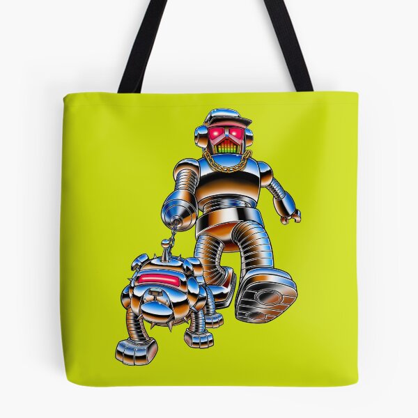 Item preview, Walk the dog Mr. Roboto designed and sold by DarwinAlcazar.
