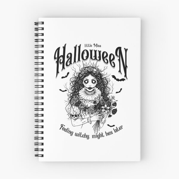Item preview, Little Miss Halloween Feeling witchy might hex later designed and sold by GraphicTeeHubs.