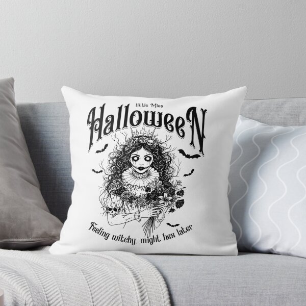 Item preview, Little Miss Halloween Feeling witchy might hex later designed and sold by GraphicTeeHubs.