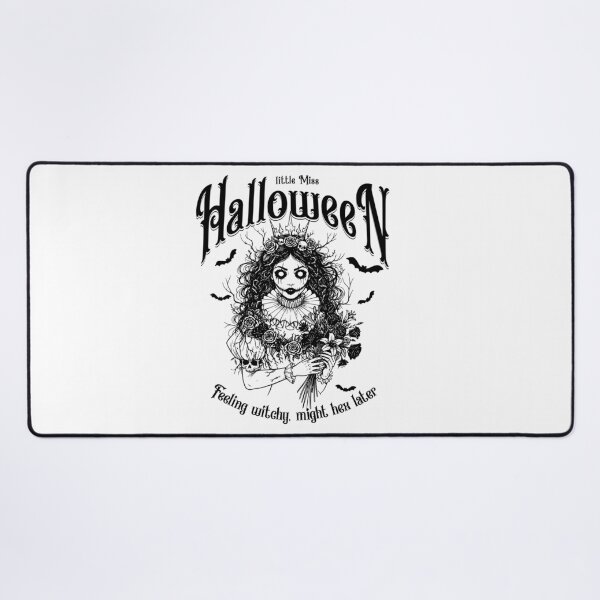 Item preview, Little Miss Halloween Feeling witchy might hex later designed and sold by GraphicTeeHubs.