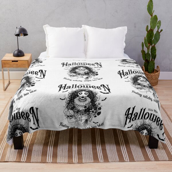 Item preview, Little Miss Halloween Feeling witchy might hex later designed and sold by GraphicTeeHubs.