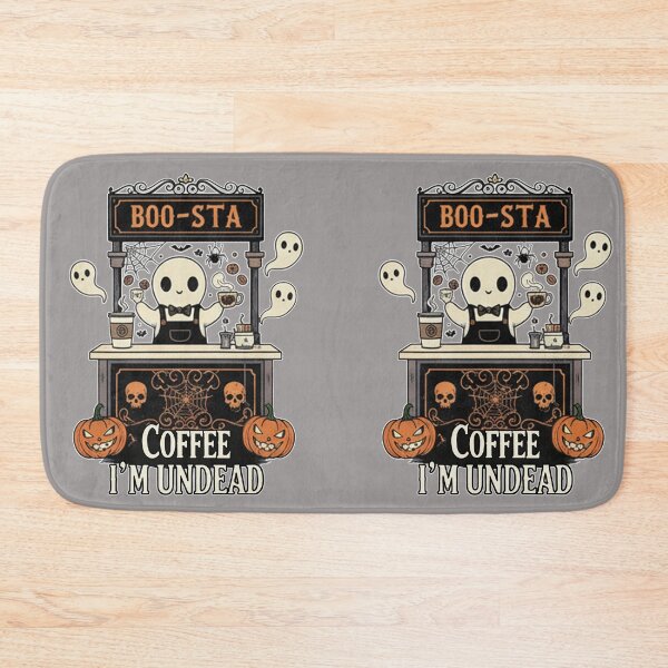 Item preview, Coffee, I’m Undead – Boo-sta Pop-Up Café designed and sold by LaiThaiPatterns.