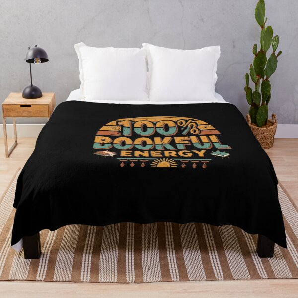 Item preview, 100% Bookful Energy – Funny Book Lover Reading designed and sold by Happyhoo1.