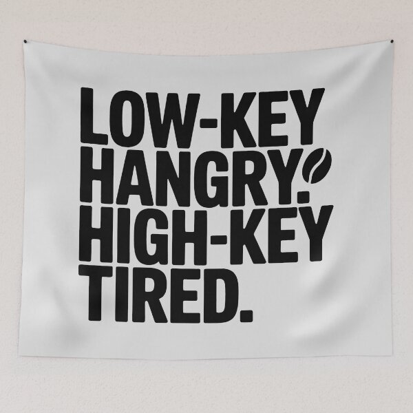 Item preview, Witty Coffee-Inspired Saying for Tired Minds designed and sold by SplashTastic.