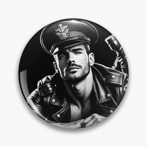 Item preview, Gay Gods - San Francisco Captain of Leather Pride Graphic Design designed and sold by ItsAKinkThing.